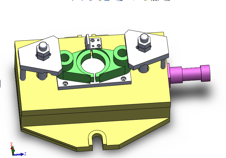 831007拨叉加工工艺及中间铣断夹具设计【含三维SW】
